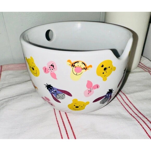 Winnie the Pooh Ceramic 20 oz Bowl with Chopsticks Disney - Picture 7 of 10